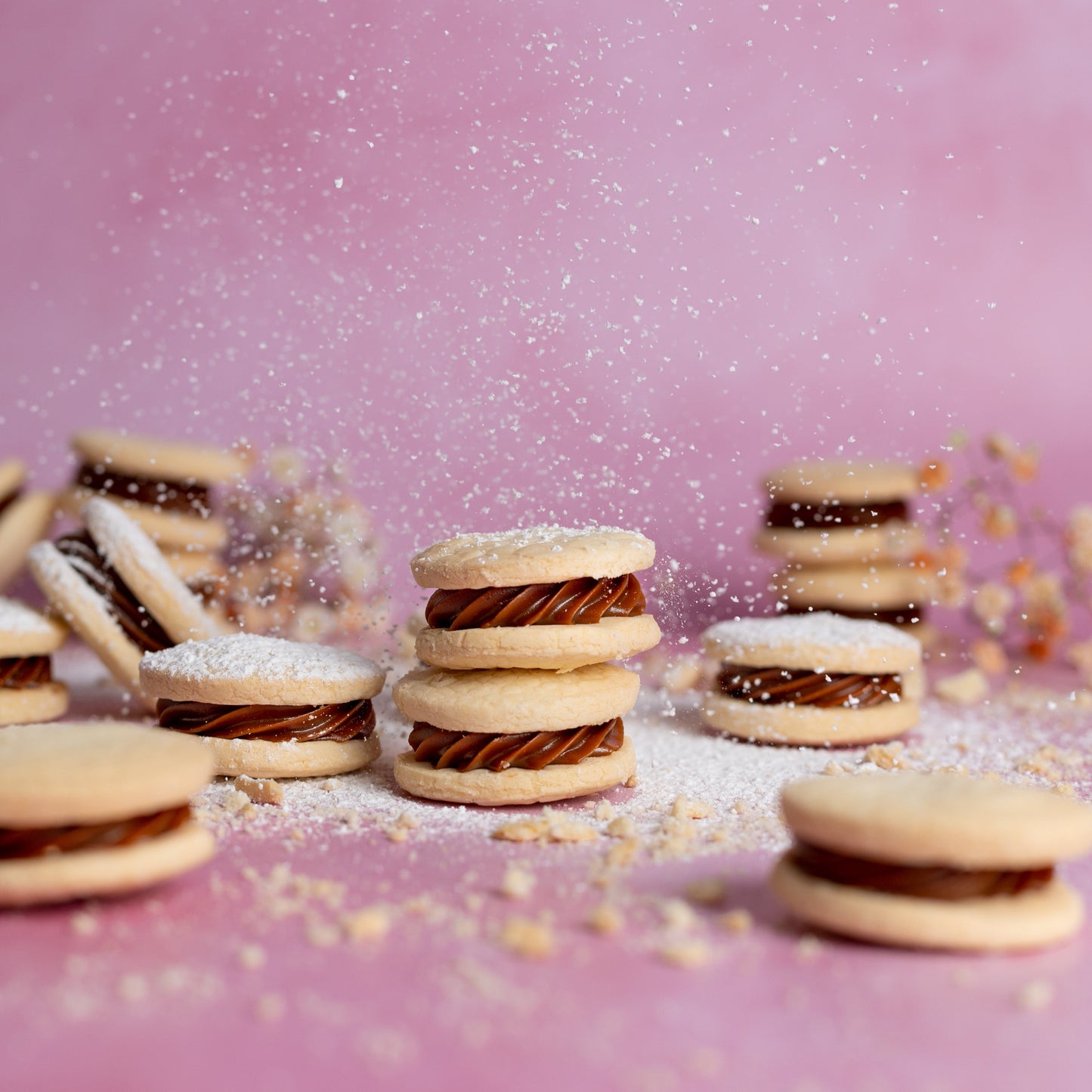 ALFAJORES DE DULCE DE LECHE