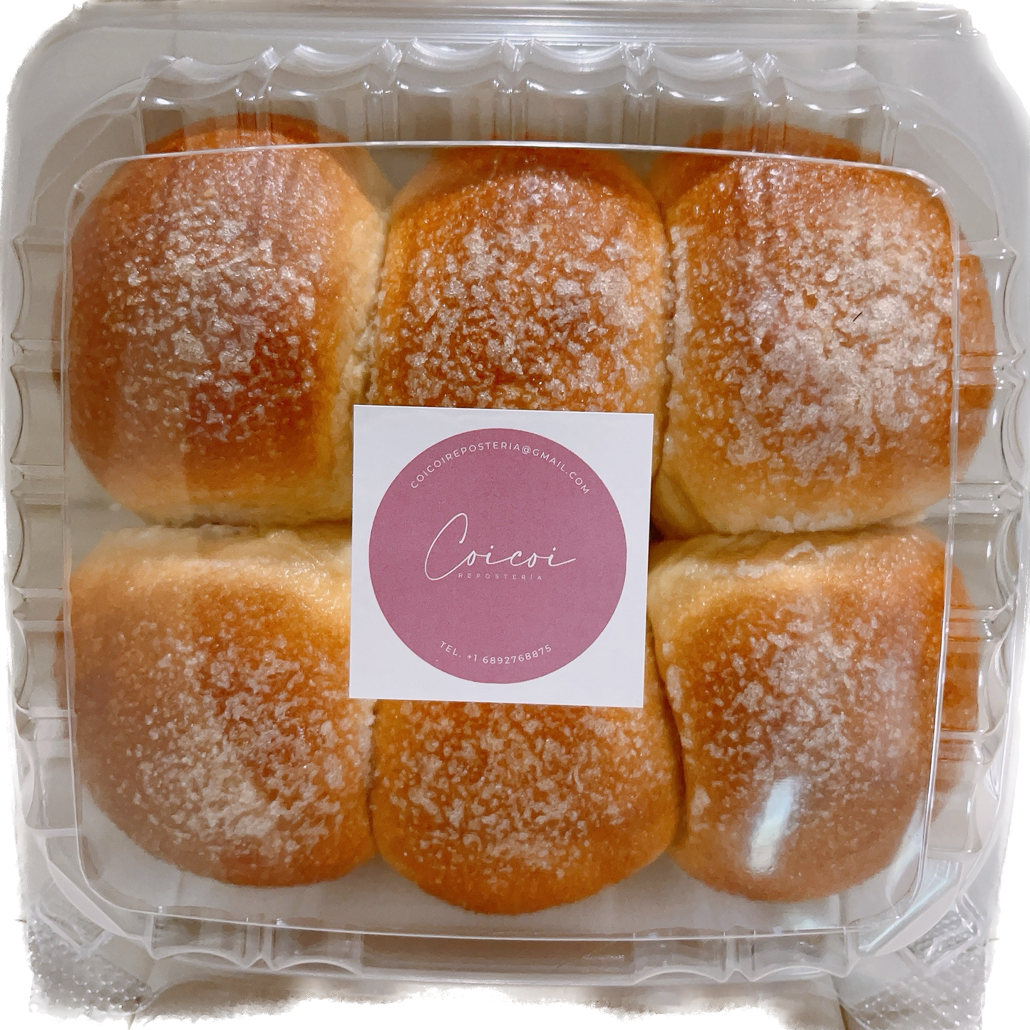 PAN DULCE PIÑITA (6 Unidades)
