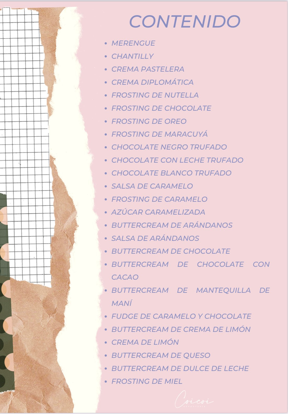 Ebook Rellenos y Coberturas