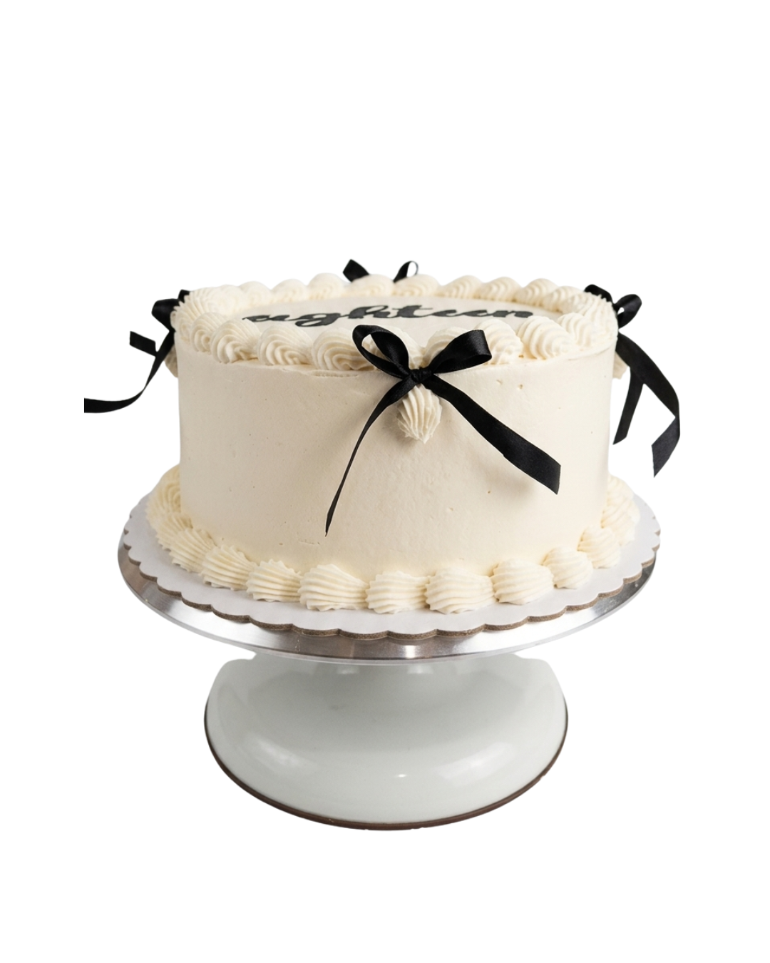 Tarta Coquette con lacitos.